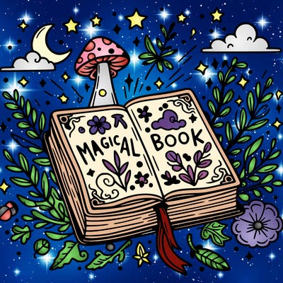magical book