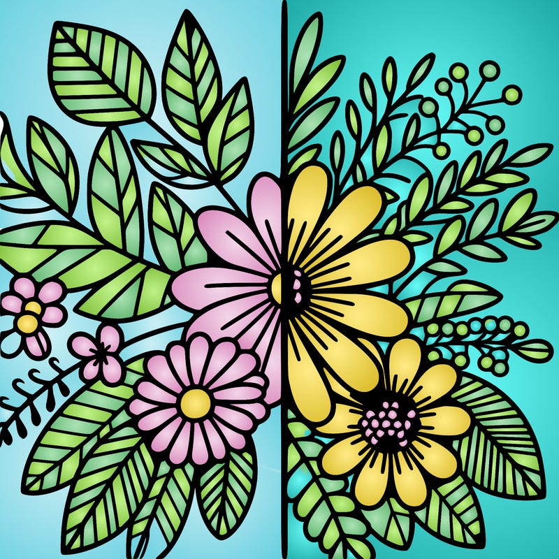 flowers split