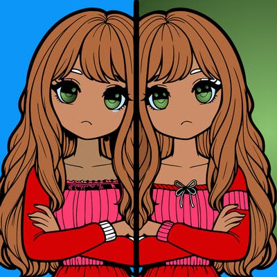 realistic girls split