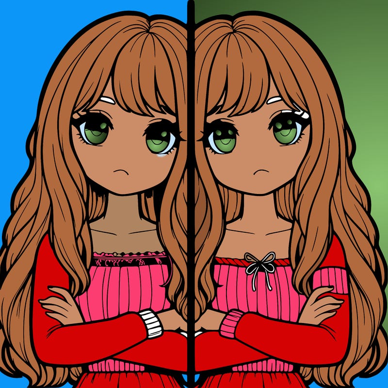 realistic girls split