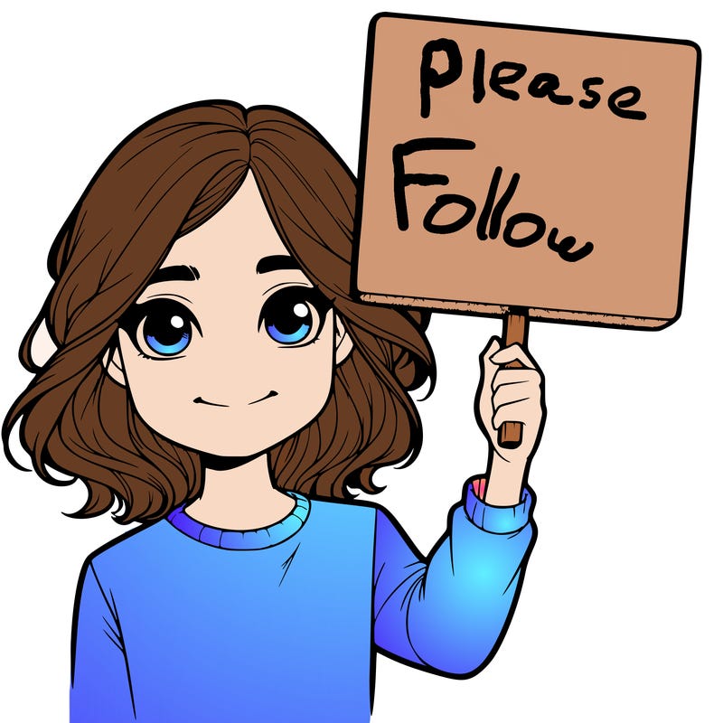 realistic girl holding up a sign