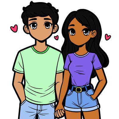 boyfriend and girlfriend