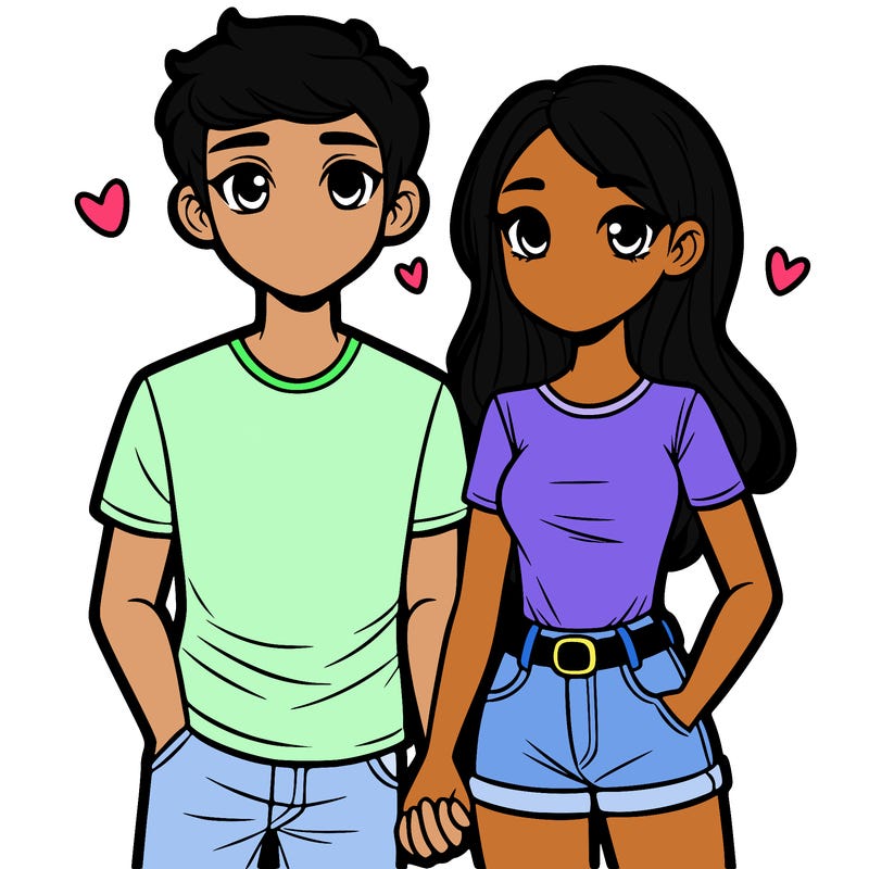 boyfriend and girlfriend