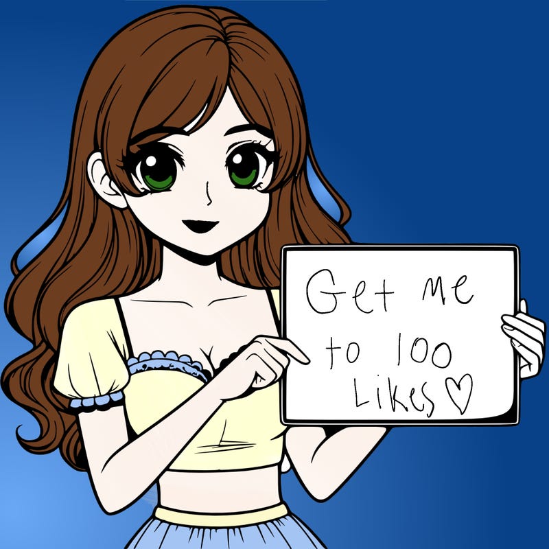 realistic pretty girl holding blank sign