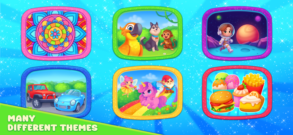 Coloring Book Paint Kids Games - Games App | MWM