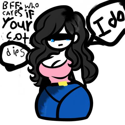 curvy woman with hair