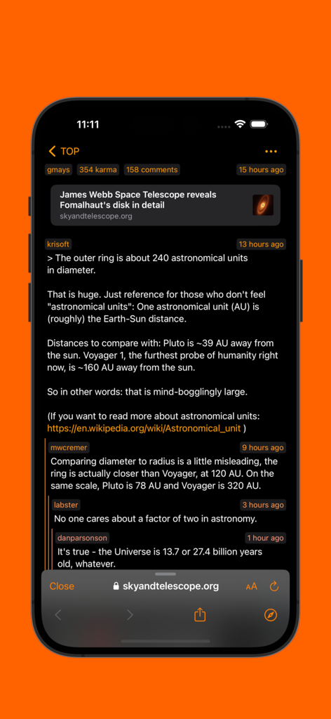 Z Combinator for Hacker News - News App | MWM