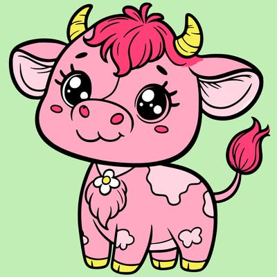 cute cow