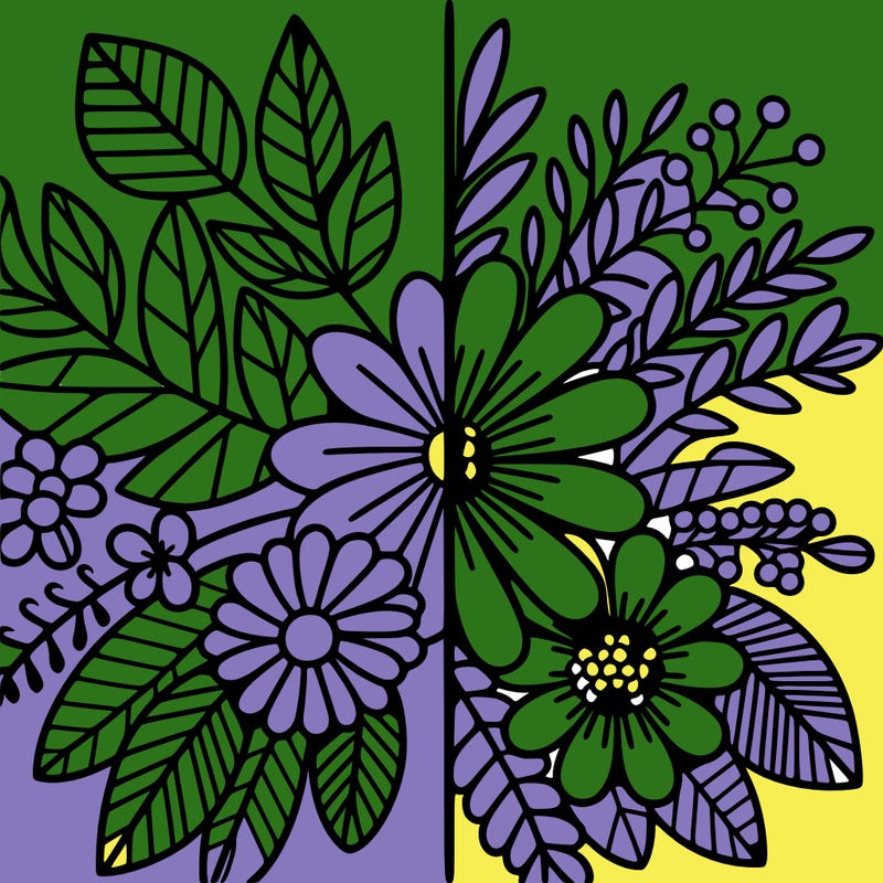 flowers split