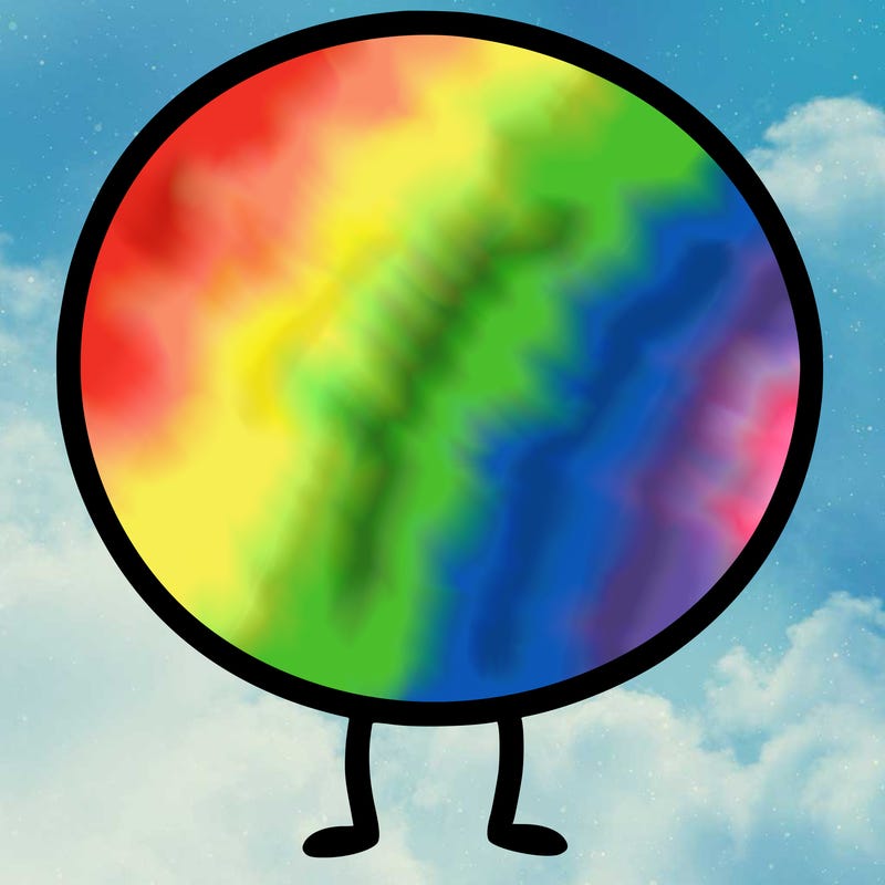 a plain circle with nothing else