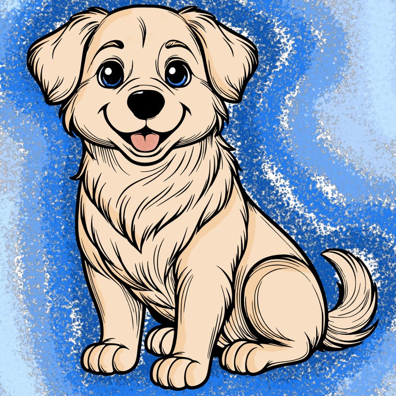 realistic dog
