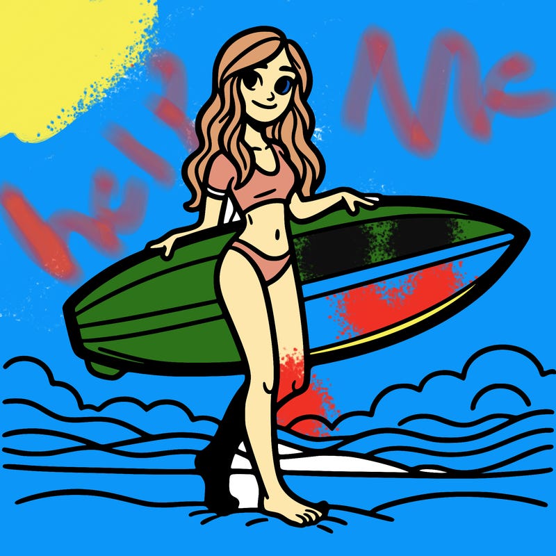 surfer girl