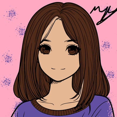 a realistic girl