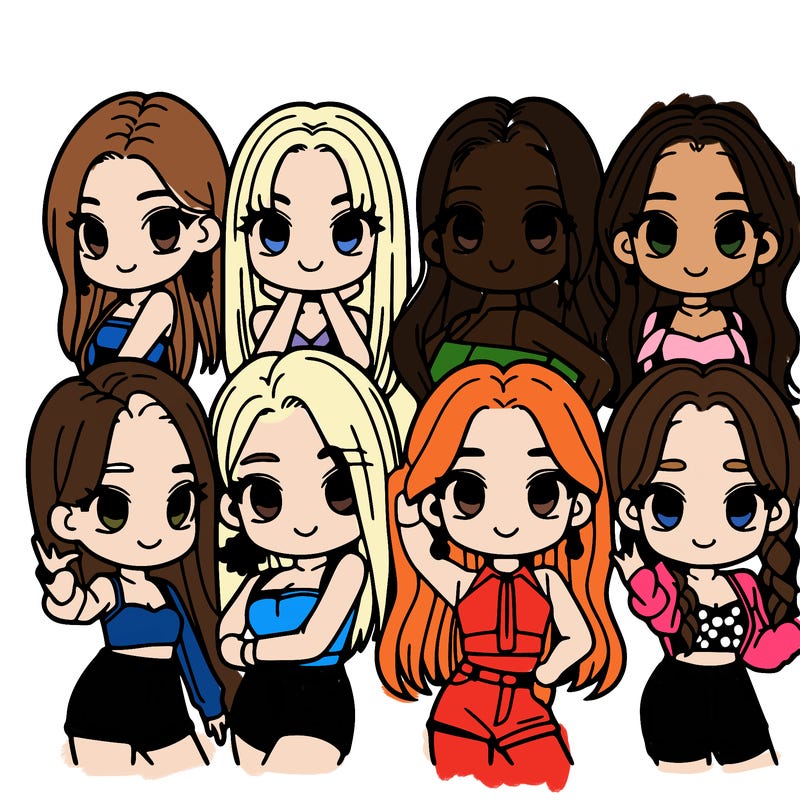k pop girl group