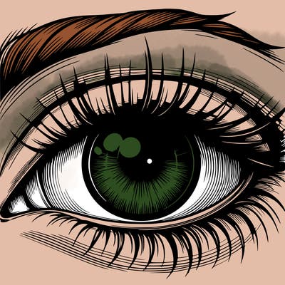 realistic eye