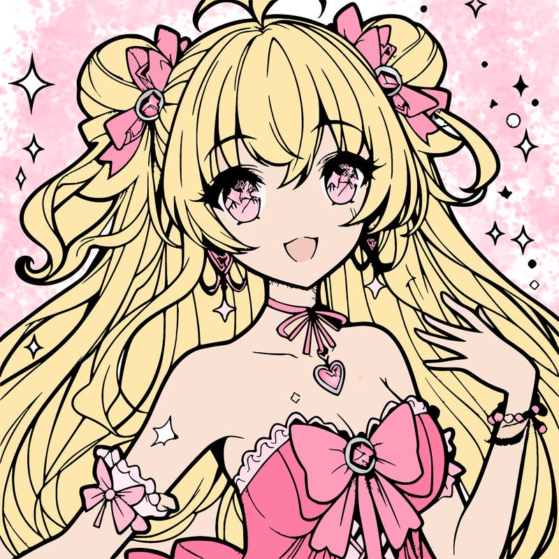 gorgeous anime magical girl