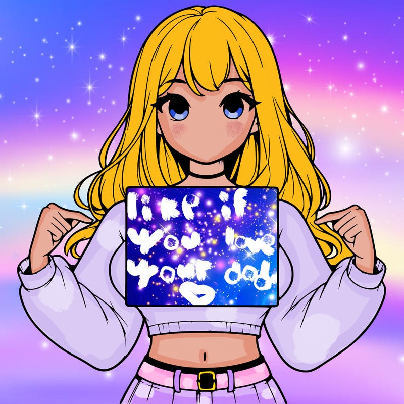 girl holding a blank sign in a long sleeve crop top