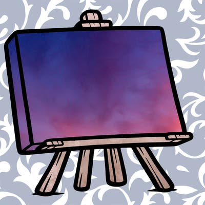 blank canvas