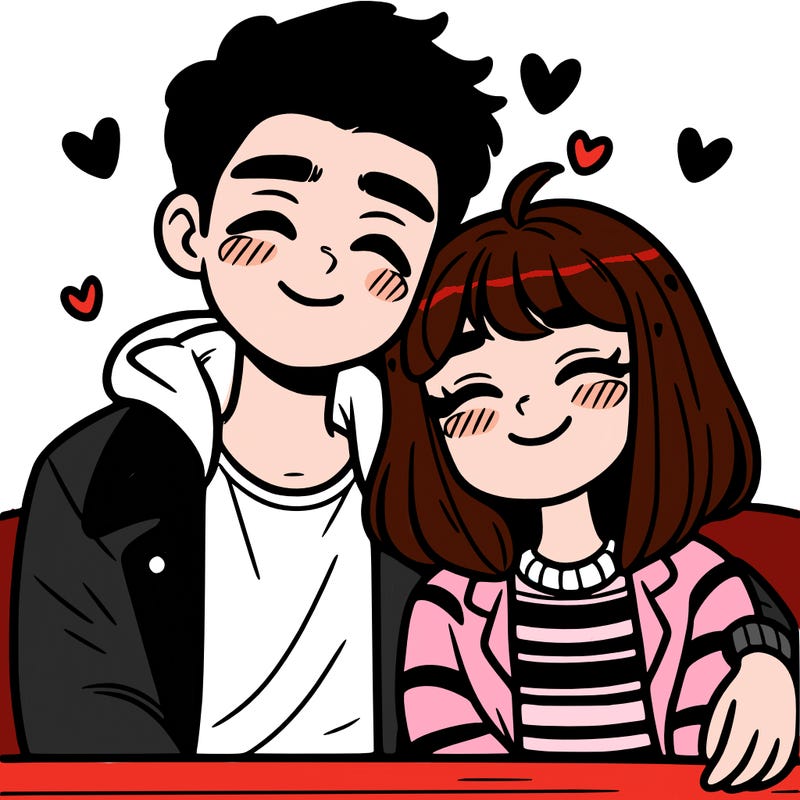 boyfriend girlfriend art