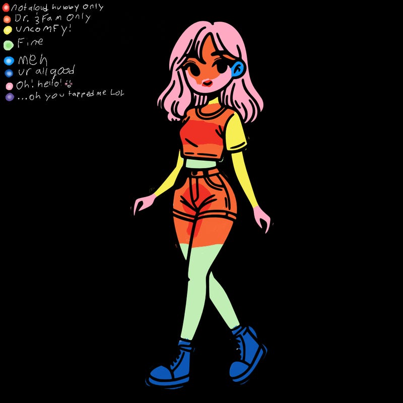 female with full body