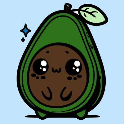 cute avocado