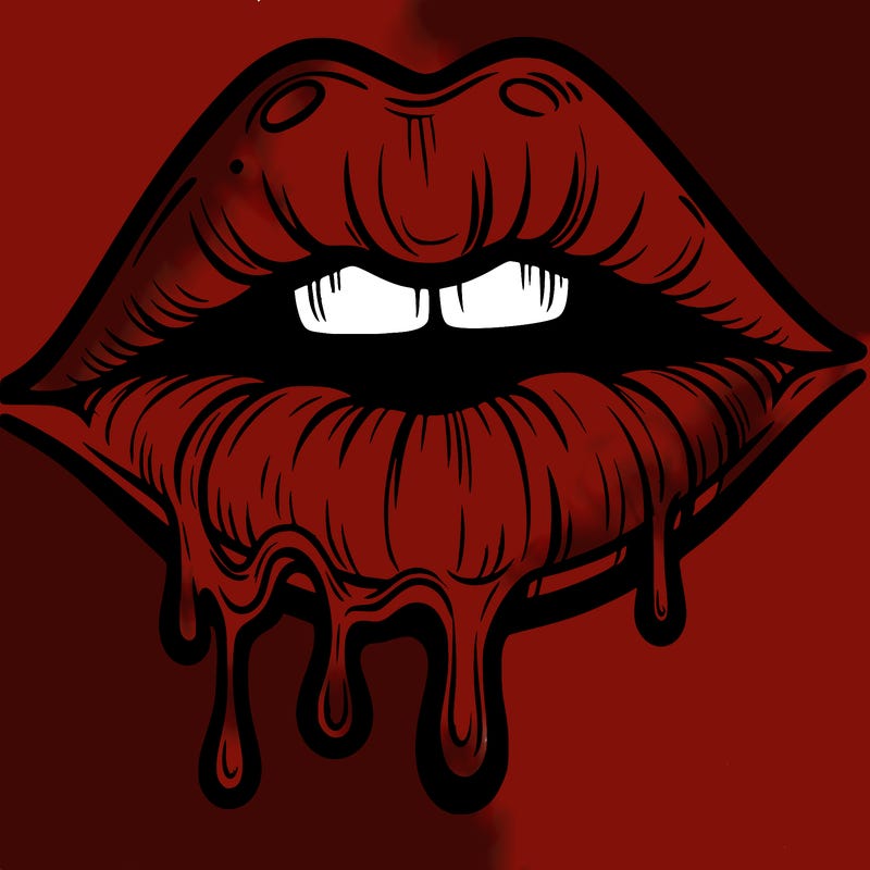lips that look realistic and drip