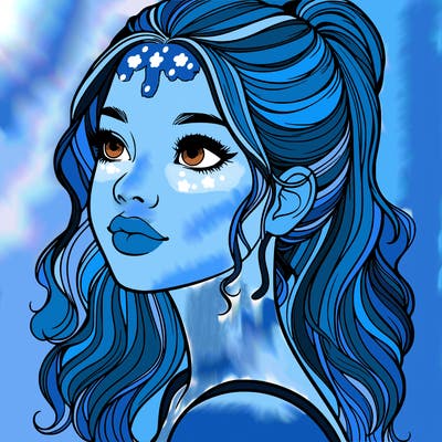 beautiful realistic girl