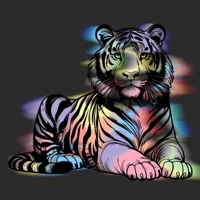 realistic tiger