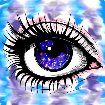 realistic eye