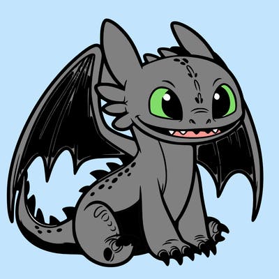 toothless dragon