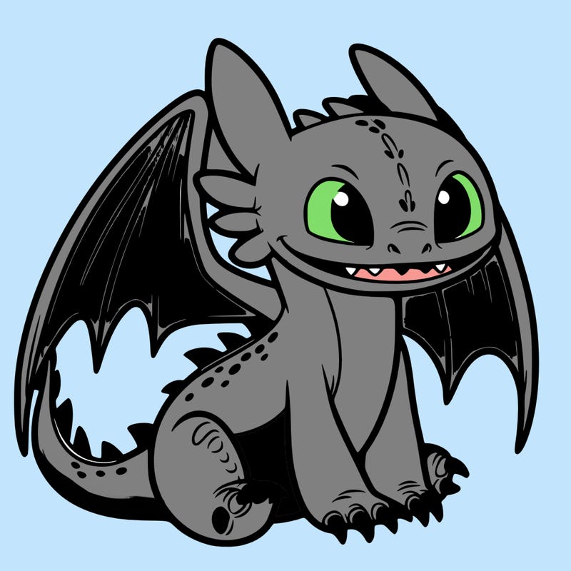 toothless dragon