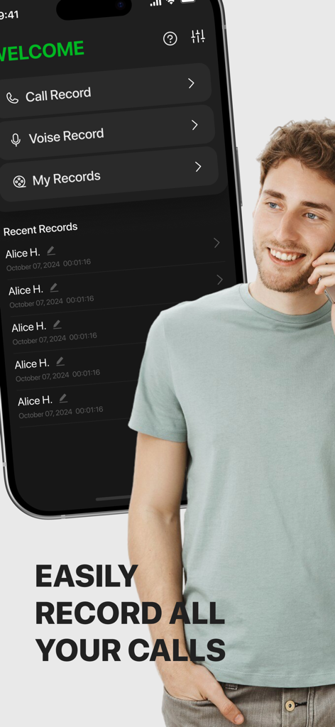 Phone Call Recorder: Voice Rec | Record Calls and Voice Notes