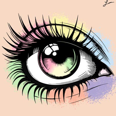 realistic eye