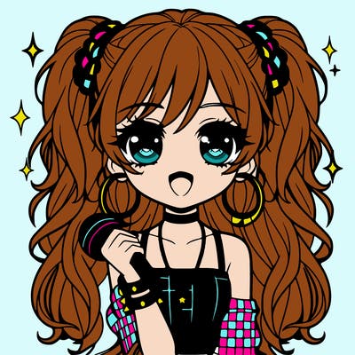 manga popstar girl