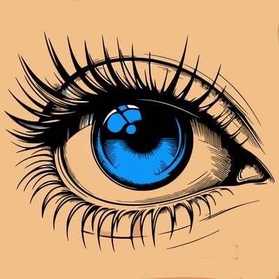 realistic eye