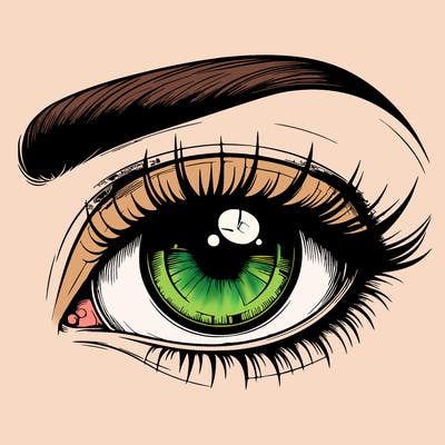 realistic eye