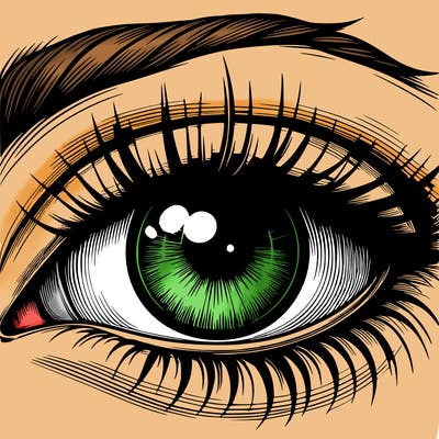realistic eye
