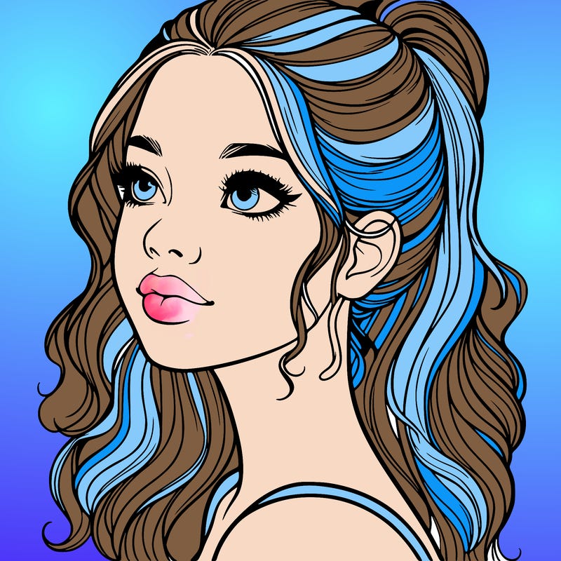 beautiful realistic girl