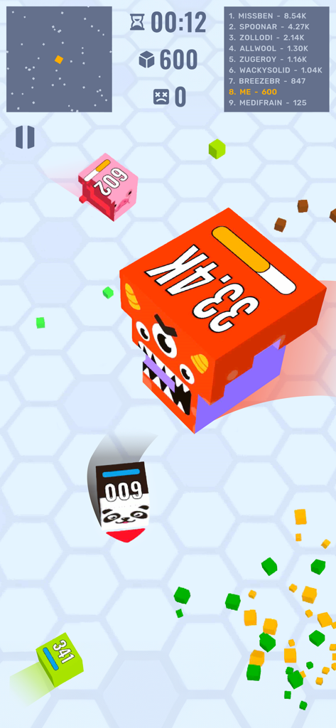 Cube Zone io: Color Map Clash