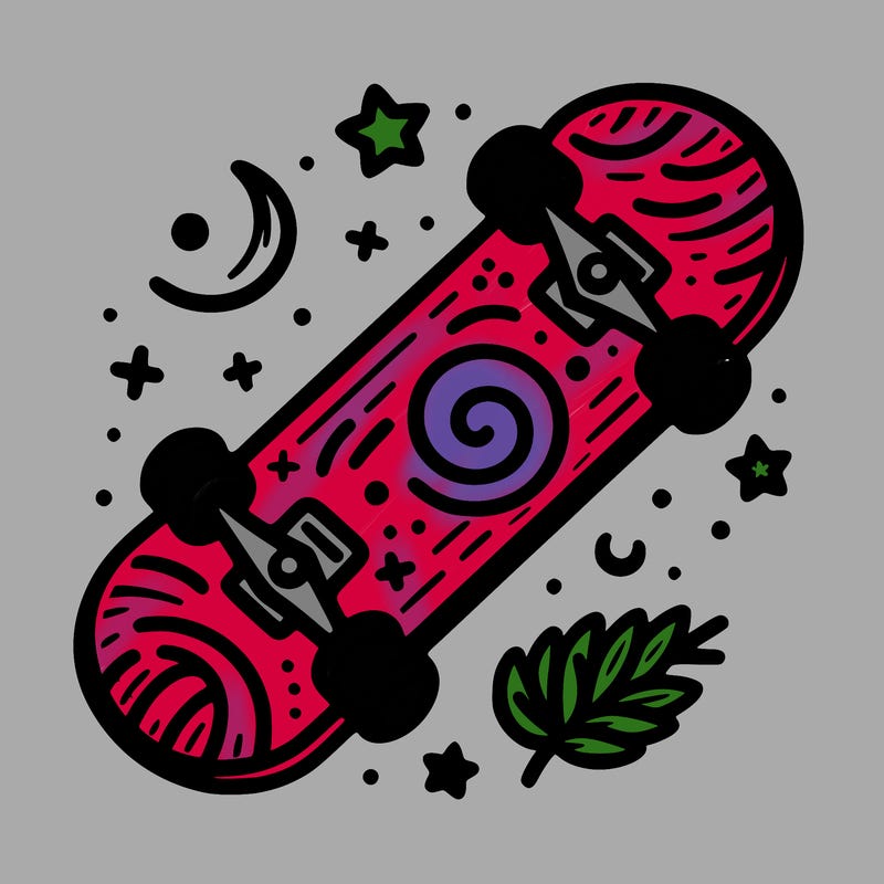 skateboard