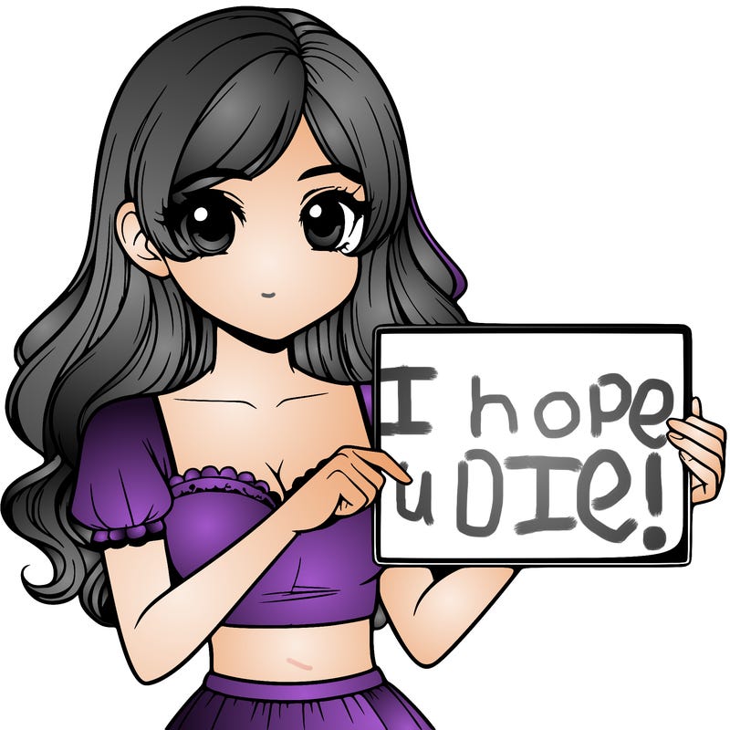 realistic pretty girl holding blank sign