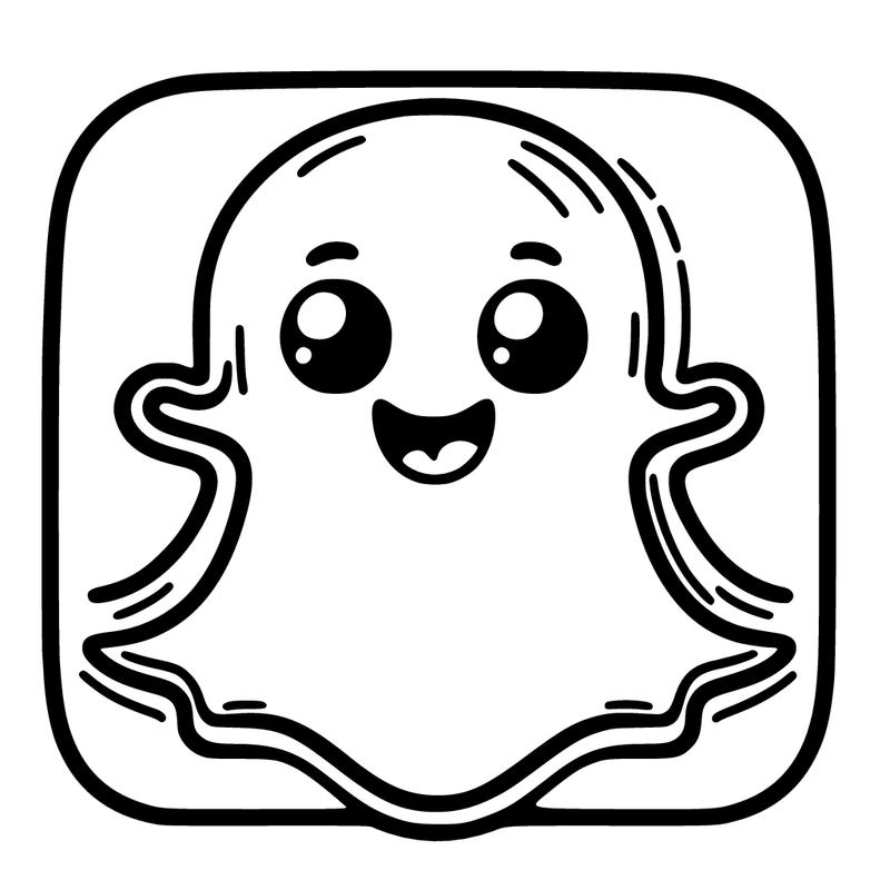 regular snapchat logo