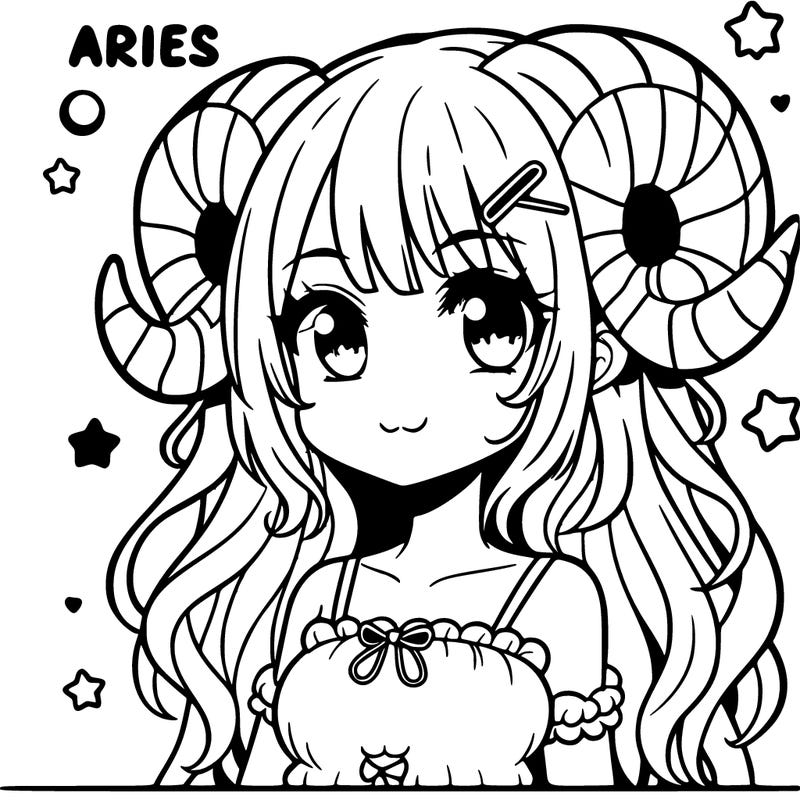 aries girl manga