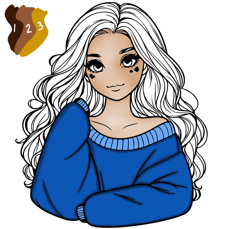 a beautiful girl in a big sweatshirt