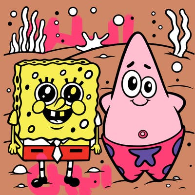 spongebob and patrick