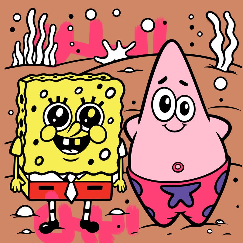 spongebob and patrick
