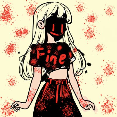 girl in a cute crop top