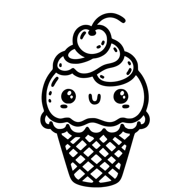 cute ice cream