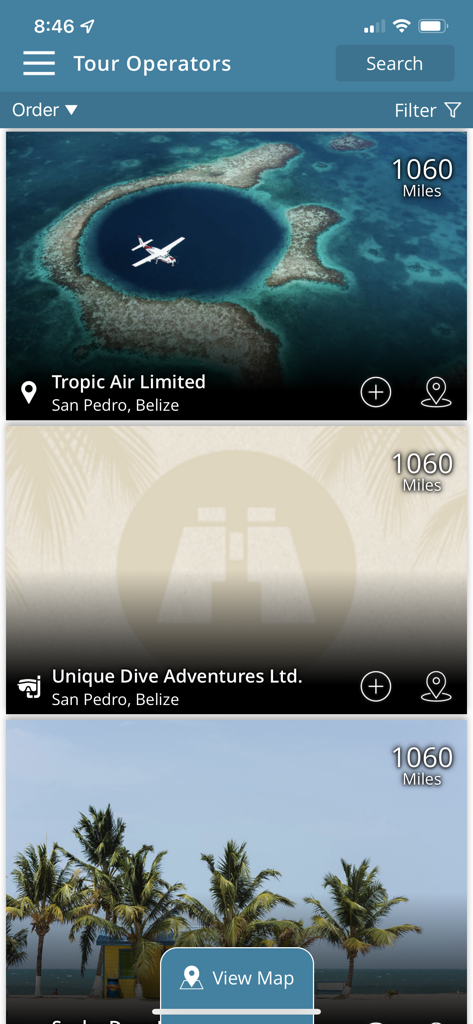 Travel Belize - 트로픽 에어 및 유니크 다이브 어드벤처를 포함한 벨리즈 여행사 목록