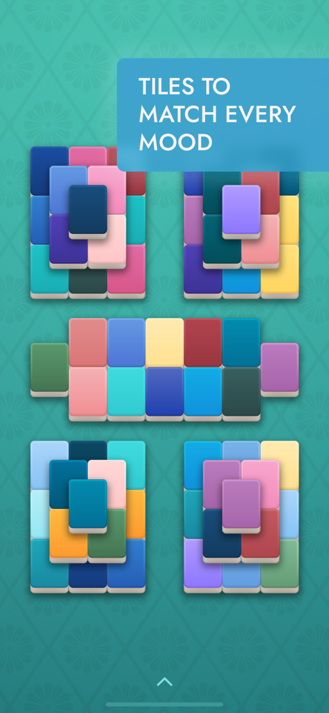 Peças de mahjong coloridas e personalizáveis para um jogo de quebra-cabeça relaxante